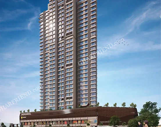 High-rise luxury residential tower in Beverly Park, Mira Road, offering premium 2BHK and 3BHK apartments with world-class amenities.