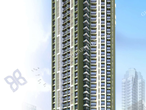 "NG Bliss by RNA Developers – A 25-storey modern residential building in Mira Road." "High-rise luxury apartments with lush landscaped gardens in Mira Road." "Spacious 1 & 2 BHK homes with world-class amenities at NG Bliss, Mira Road." "Modern high-rise residential tower near Deepak Hospital, Mira Road." "Premium apartment building with green open spaces and top-tier amenities."
