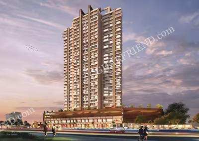 Indraneel by Sonam Developers – a 30-story luxury residential tower in Beverly Park, Mira Road, featuring spacious 2 & 3BHK apartments with world-class amenities and lush green landscapes.