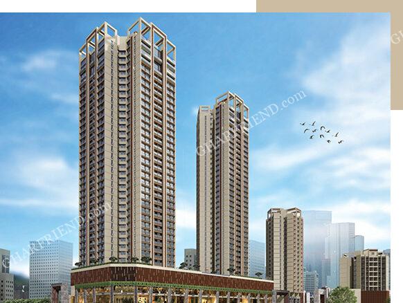 Hyde Park, Beverly Park – A premium high-rise residential project featuring luxurious 1, 2 & 3 BHK apartments with modern amenities and lush green landscapes