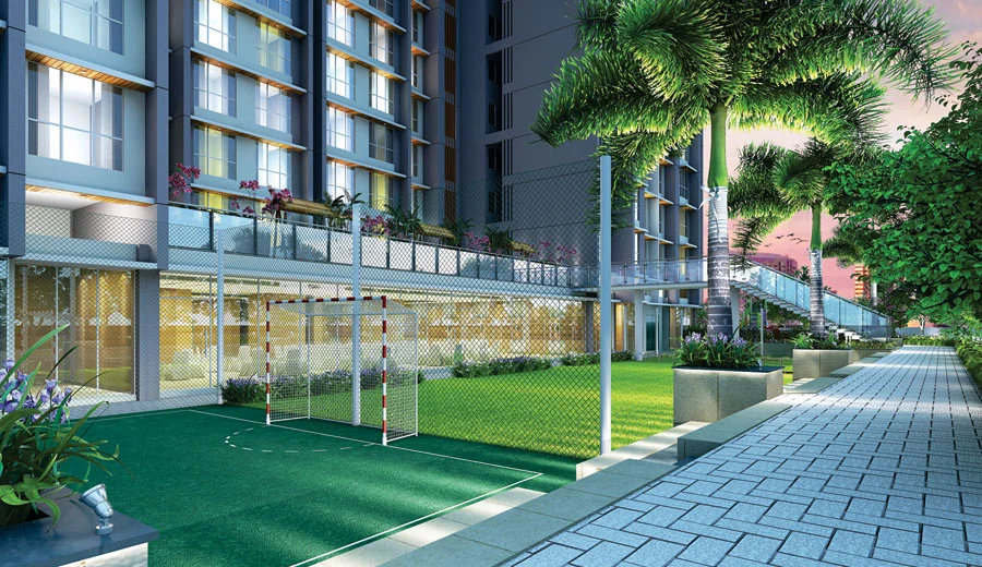 Multi-Purpose Sports Court at Northern Hills – Play, Compete, and Stay Active A spacious and well-maintained multi-purpose sports court at Northern Hills, designed for basketball, tennis, badminton, and other recreational activities.